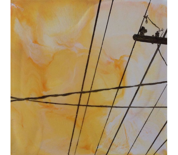 Link to "Crossed Wires No. 19" by Jiji Saunders